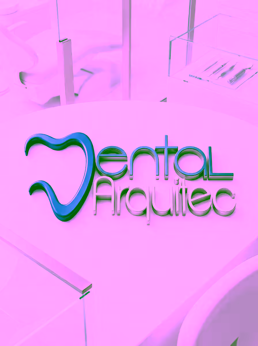 Logo 3D Dental Arquitec en la clínica